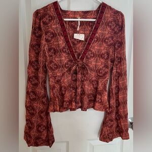 Free People Women’s Blouse Size XS NWT